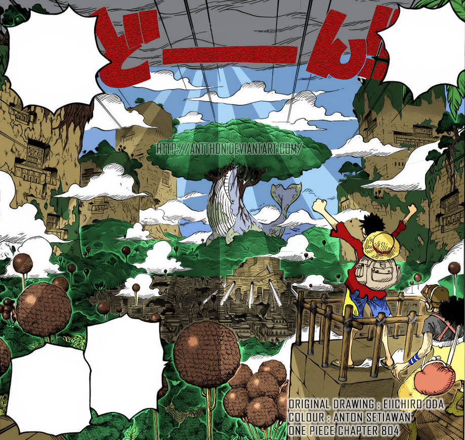 One Piece Chapter 804 On The Back Of Zou Island By Antthon On Deviantart One Piece Chapter 804 On The Back Of Zou Island By Antthon On Deviantart
