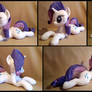 Rarity Laying Pony Plush