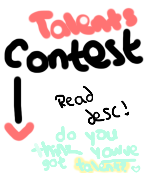 My Talents Contest ! [WIN PRIZES]