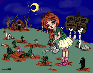 Coloring Contest Entry: Zombie Farm