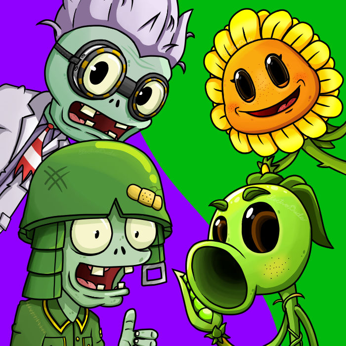 Plants Vs Zombies: The Server logo (OLD) by ElectroDude-GW2 on DeviantArt
