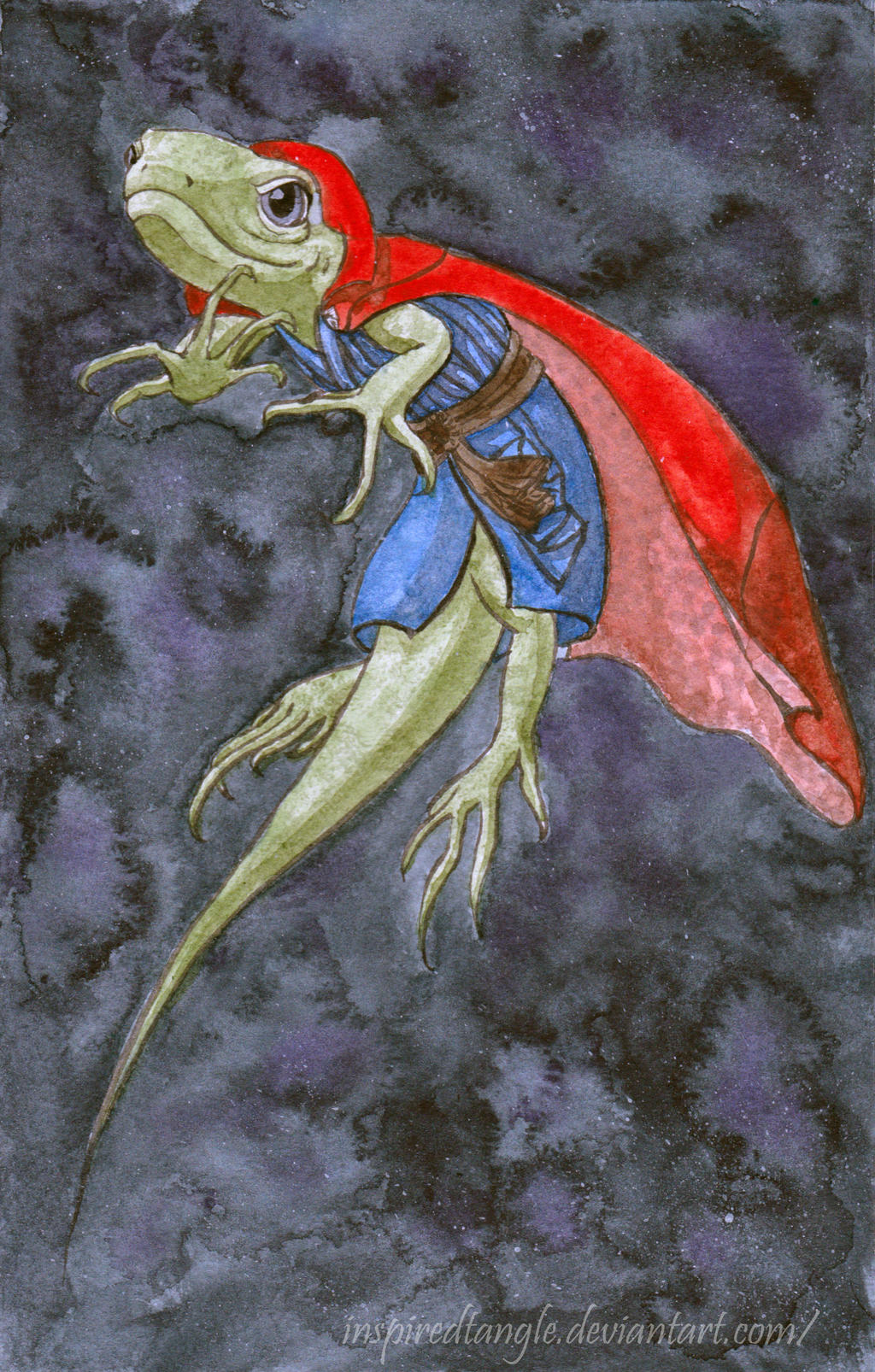 Strange Lizard by inspiredtangle on DeviantArt