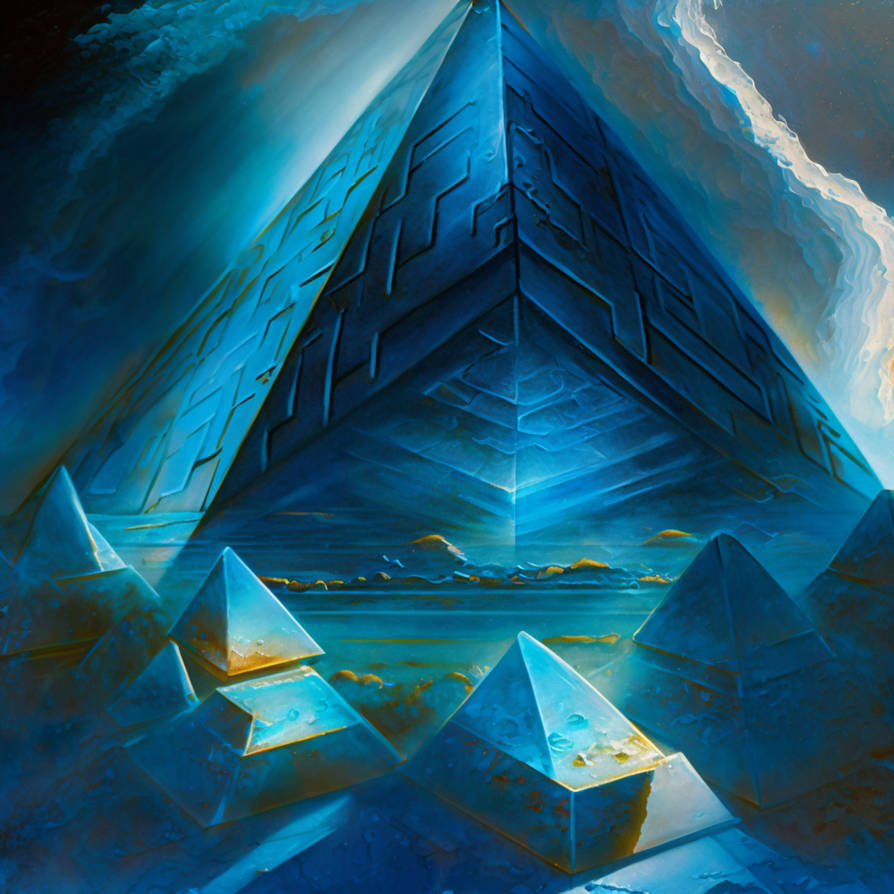 Field of Pyramids by dxart7 on DeviantArt