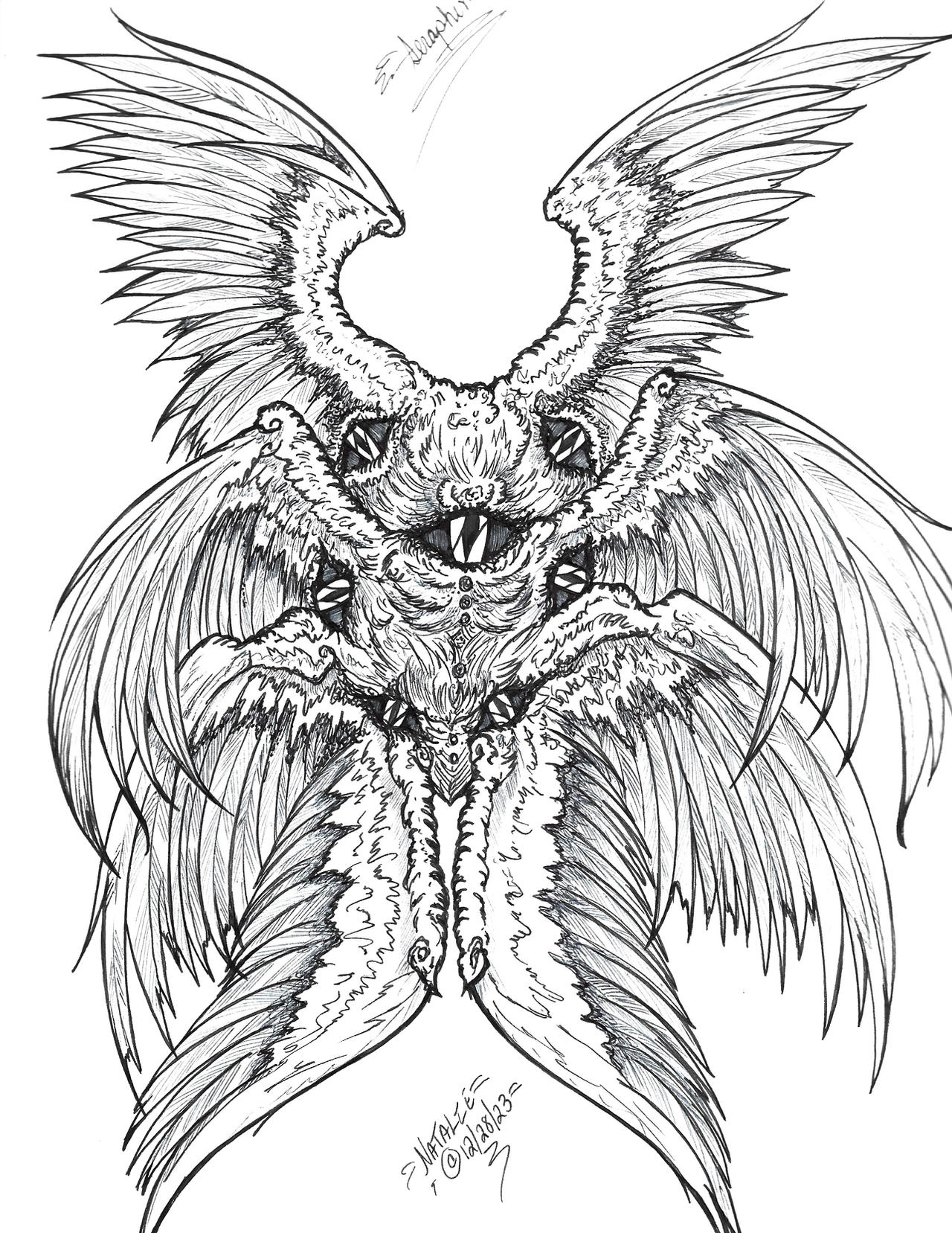 Seraphim Angel By Dracodawnstar On DeviantArt seraphim-angel-by-dracodawnstar-on-deviantart