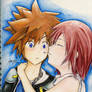 Sora and Kairi -REMAKE-