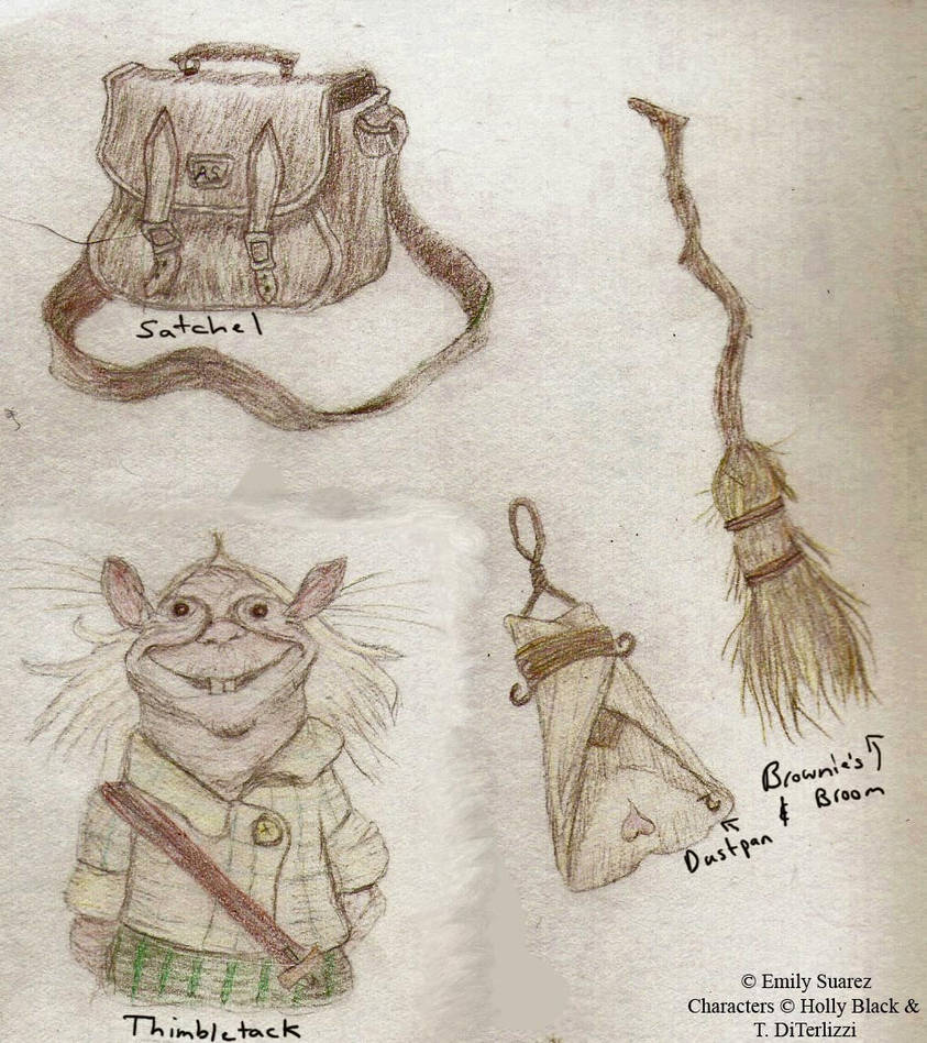 Spiderwick doodles by TellerofTales