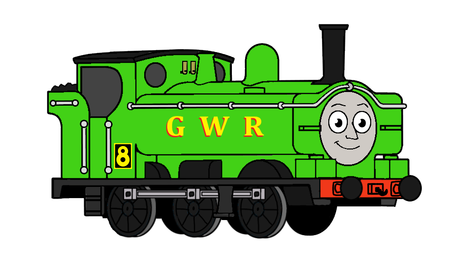 Gwr Rws Characters Duck the Great Western Engine TTTE Sprite by Sodortom on DeviantArt