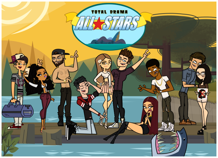 made some total drama characters just for fun :) (click on pictures for  best quality) : r/Totaldrama