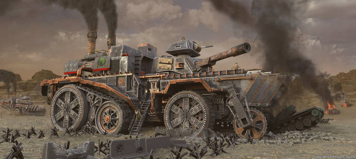 Steampunk Tank Fortress