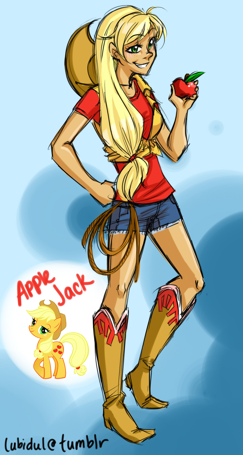 MLP: Human Apple Jack