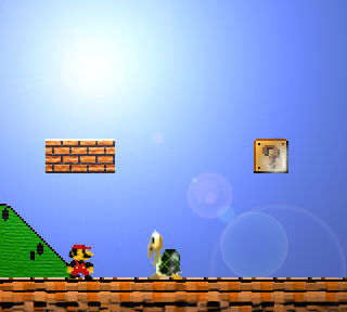 Super Mario Textured by OrionValentine on DeviantArt