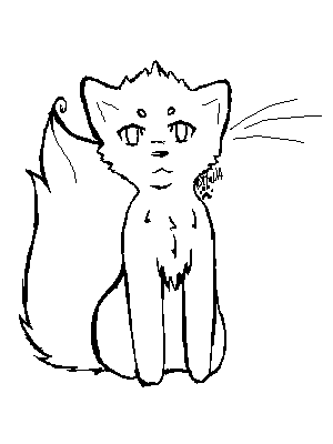 Chibi Fluffy Tail Cat Base