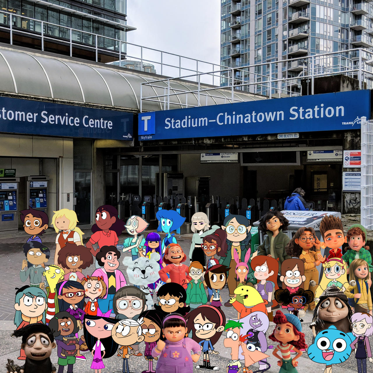 Multiverse Meetup at Stadium-Chinatown Station