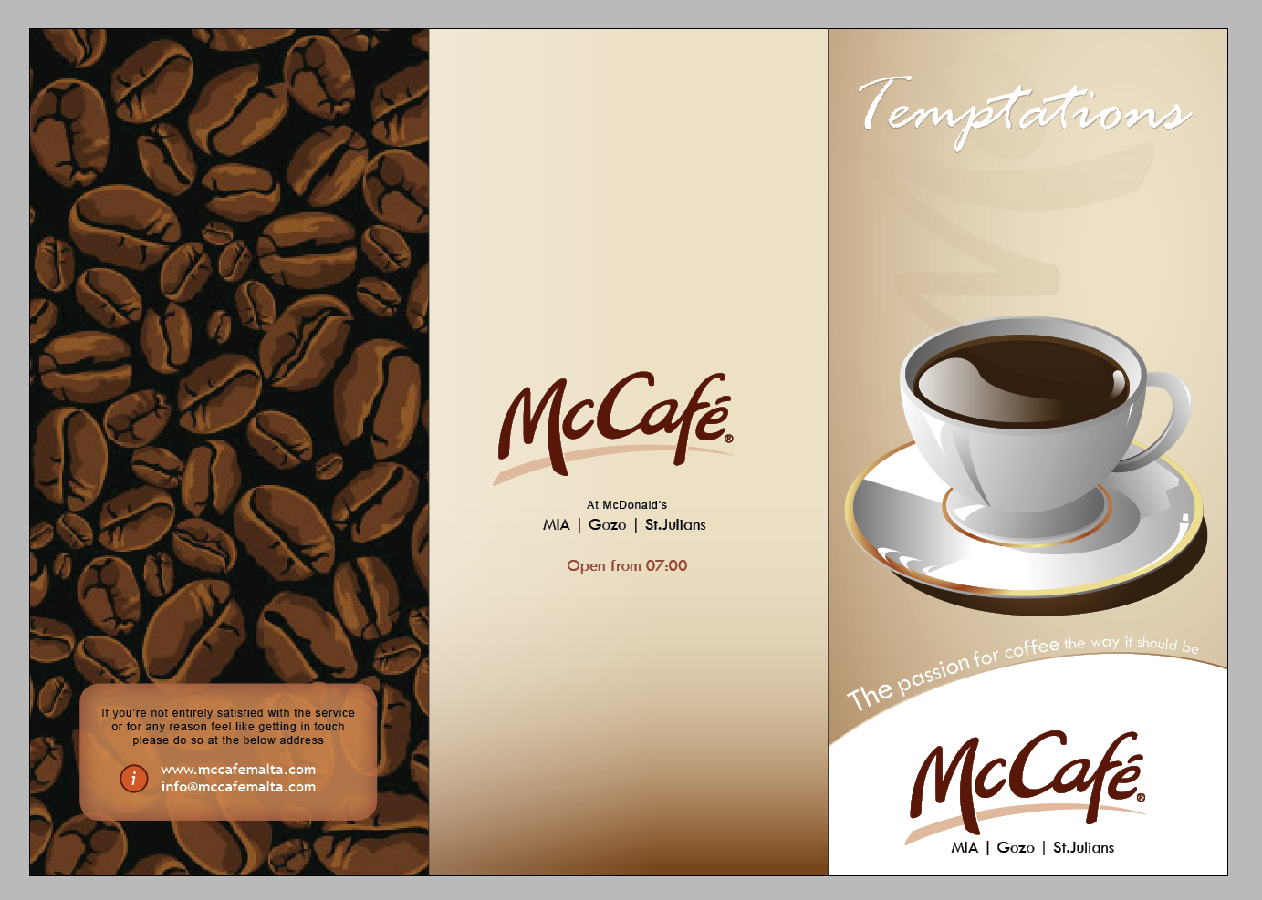 Mccafe Menu Sign McCafe Menu design _FRONT by mangion on DeviantArt