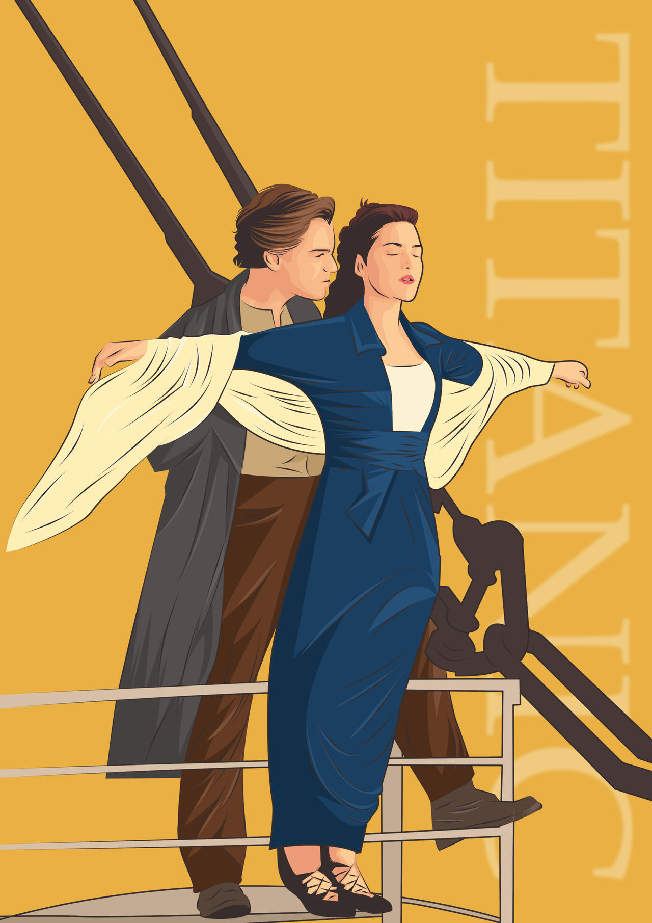 Movie scenes Titanic - I'm Flying by stratorkick on DeviantArt