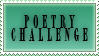 Poetry Challenge Stamp 1