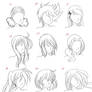 Anime Female Hair Style 3