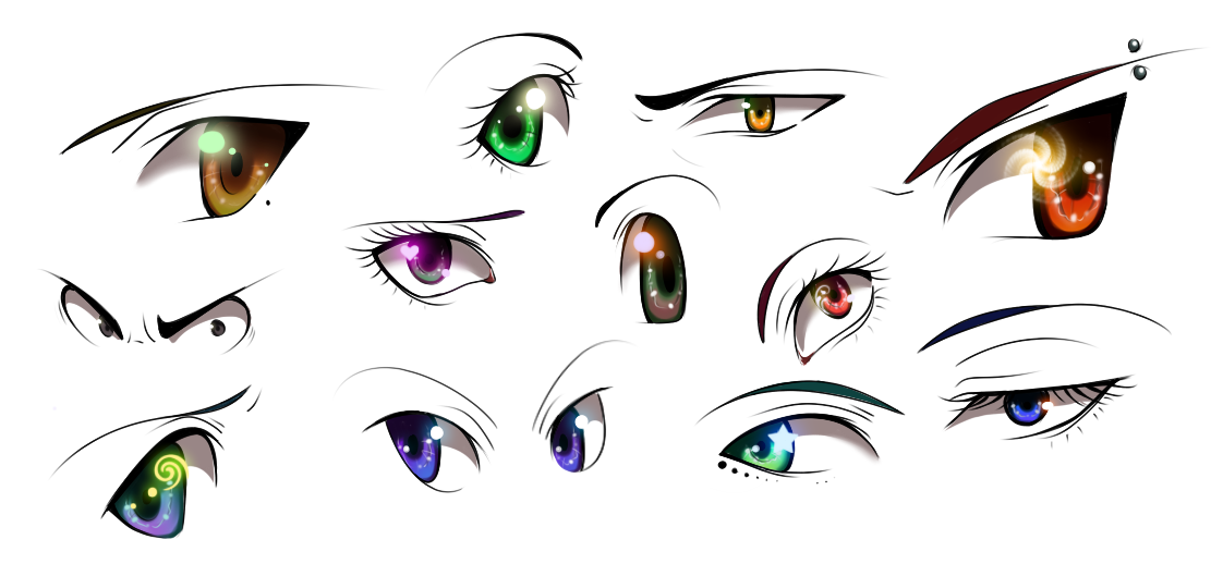 Eye References by Karichanus on DeviantArt