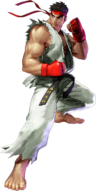 Ryu render by Kid356 on DeviantArt