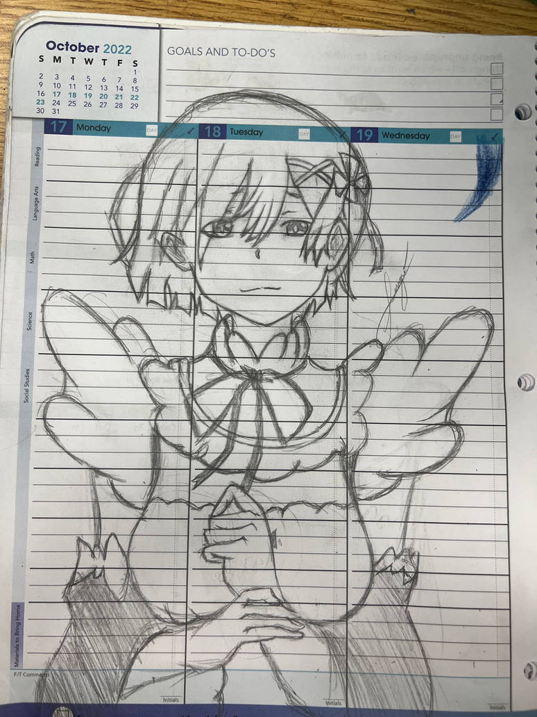 A rem drawing:) by sergiolikesdrawing on DeviantArt