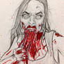 Flesh eating Zombie