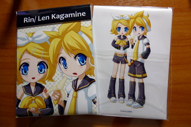 Rin Len Kagamine notepad