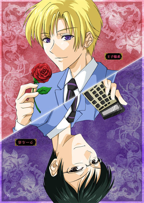 Tamaki and Kyoya. Mom and Dad by linlilian on DeviantArt