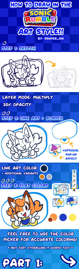 Sonic Rumble Emote Tutorial!! (step-by-step!)