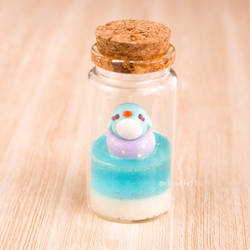 Penguin In A Bottle