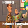 Helmets Everywhere