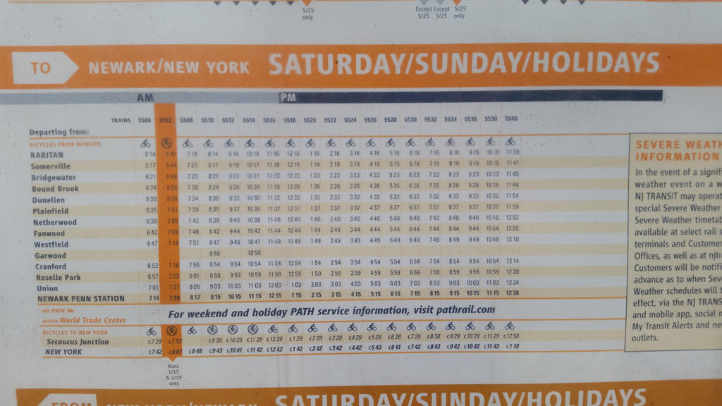 Raritan Valley Line Schedule by ConfusedMan on DeviantArt