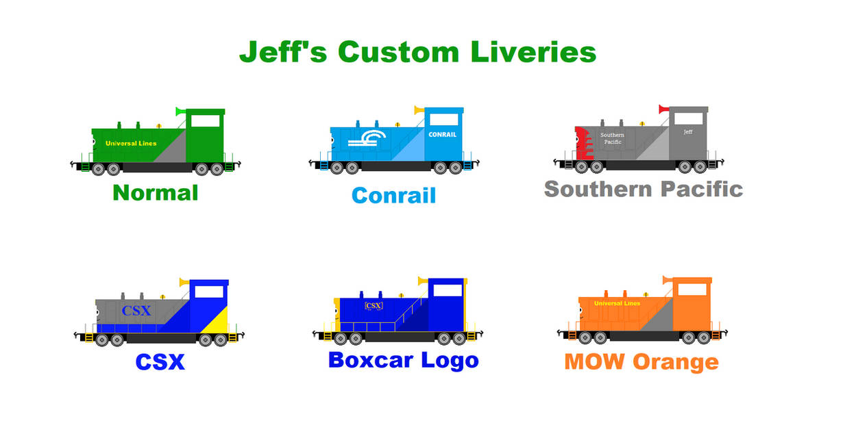 Custom Model Train Livery Jeff Custom Liveries by Confused-Man on DeviantArt