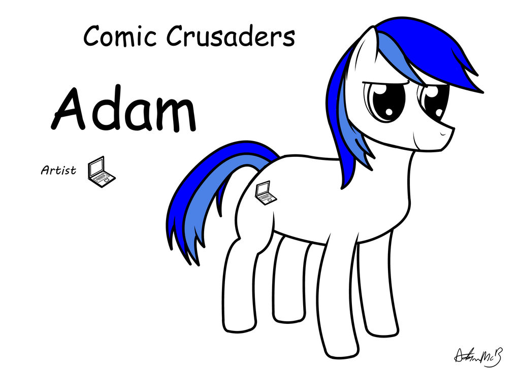 Comic Crusaders Adam