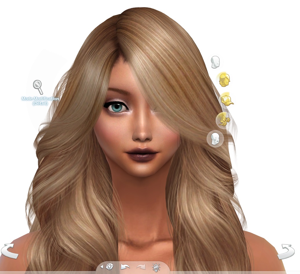 Wings To0823 Fluffy Curly Hair The Sims Resource By Grandsceau On