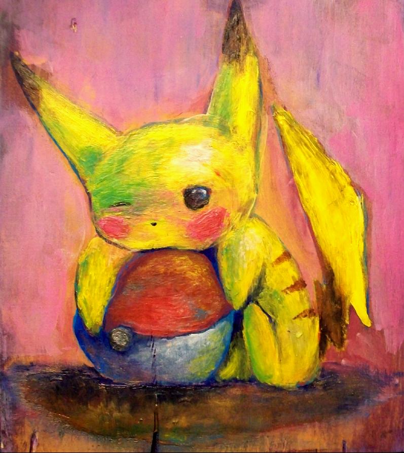 Pekachu by like-minded-ind on DeviantArt