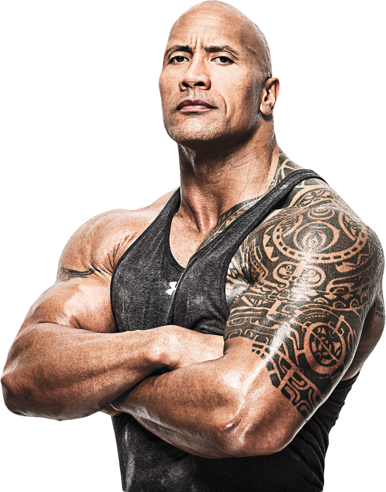 THE ROCK RENDER HD BY: UNDERLOVE EDITIONS by VICTORHBK on DeviantArt