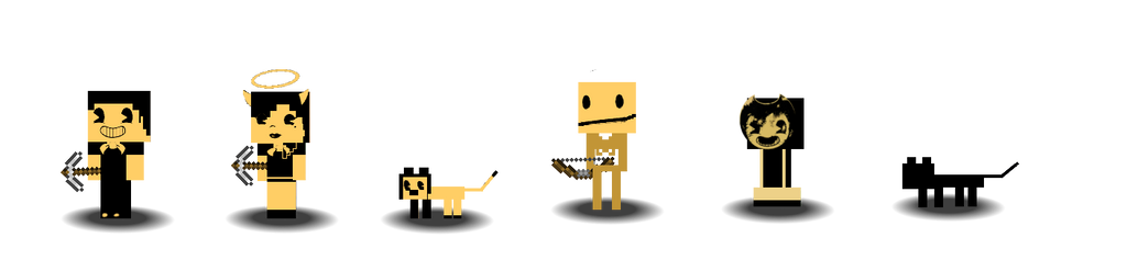 Minecraft bendy deals