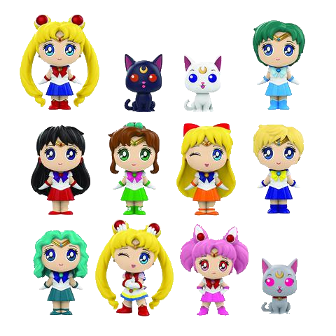 Sailor moon mystery shop minis hot topic