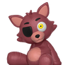 Foxy Plushie Arcade Vinyl PNG