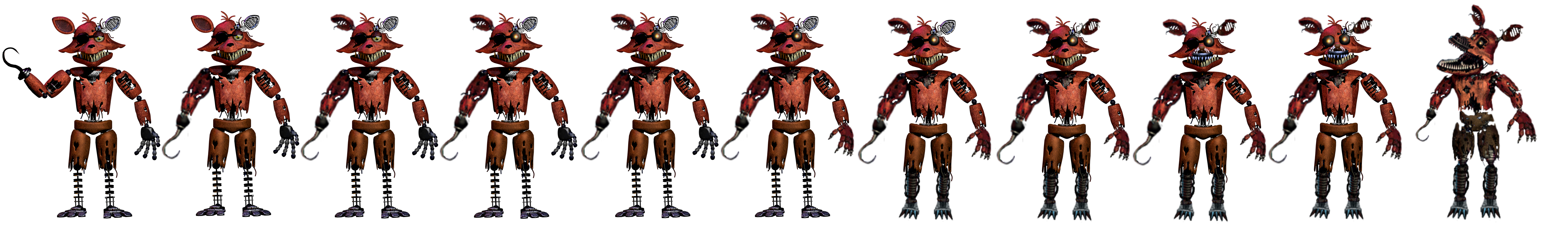 The Joy Of Creation] Withered Foxy by NightmareBonnie730 on DeviantArt