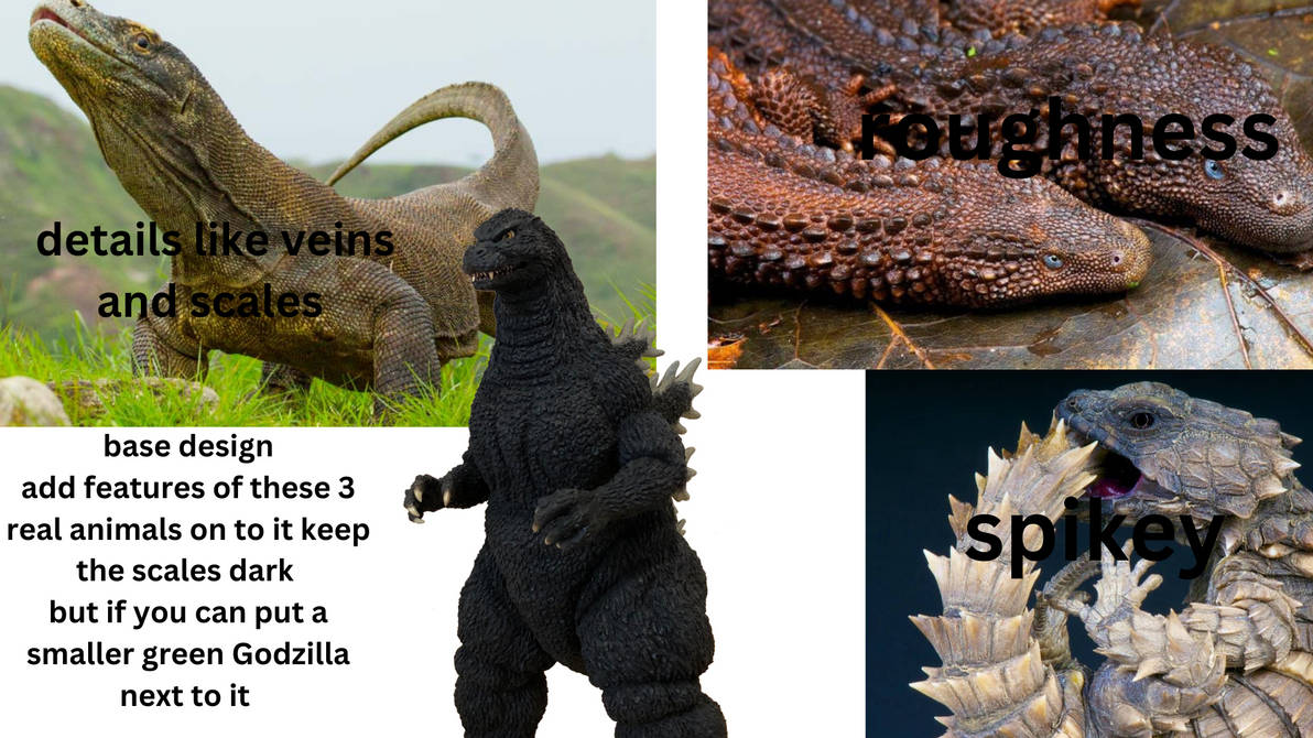 Godzilla Splinter Godzilla design for fan film by griffyzilla on DeviantArt