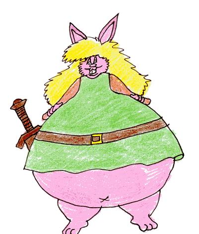 fat Link Bunny by CBFox on DeviantArt