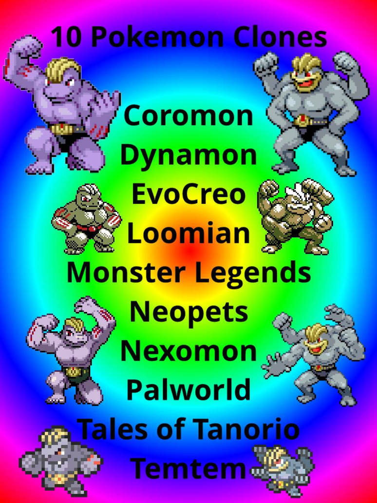 10 Types Of Pokemon Clones By GryphonWorldwide On DeviantArt 10-types-of-pokemon-clones-by-gryphonworldwide-on-deviantart
