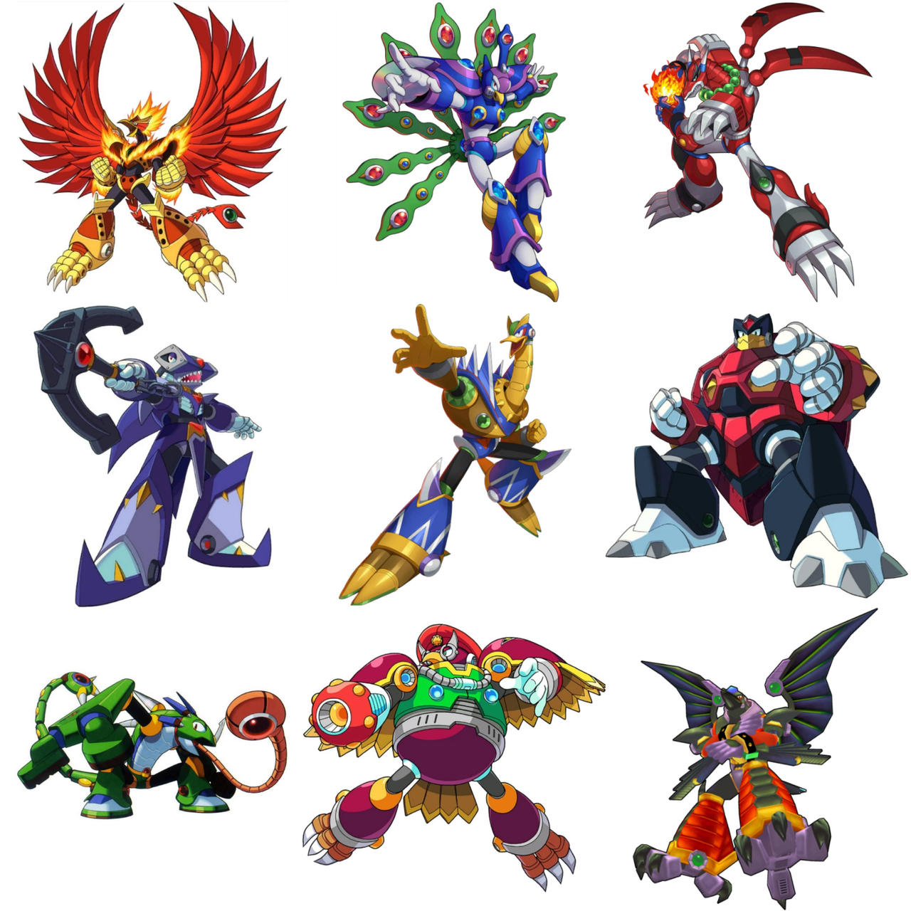 Drawing Reploids Mega Man X Maverick Reploids by GryphonWorldwide on DeviantArt