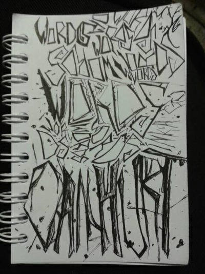 words doodle thingy