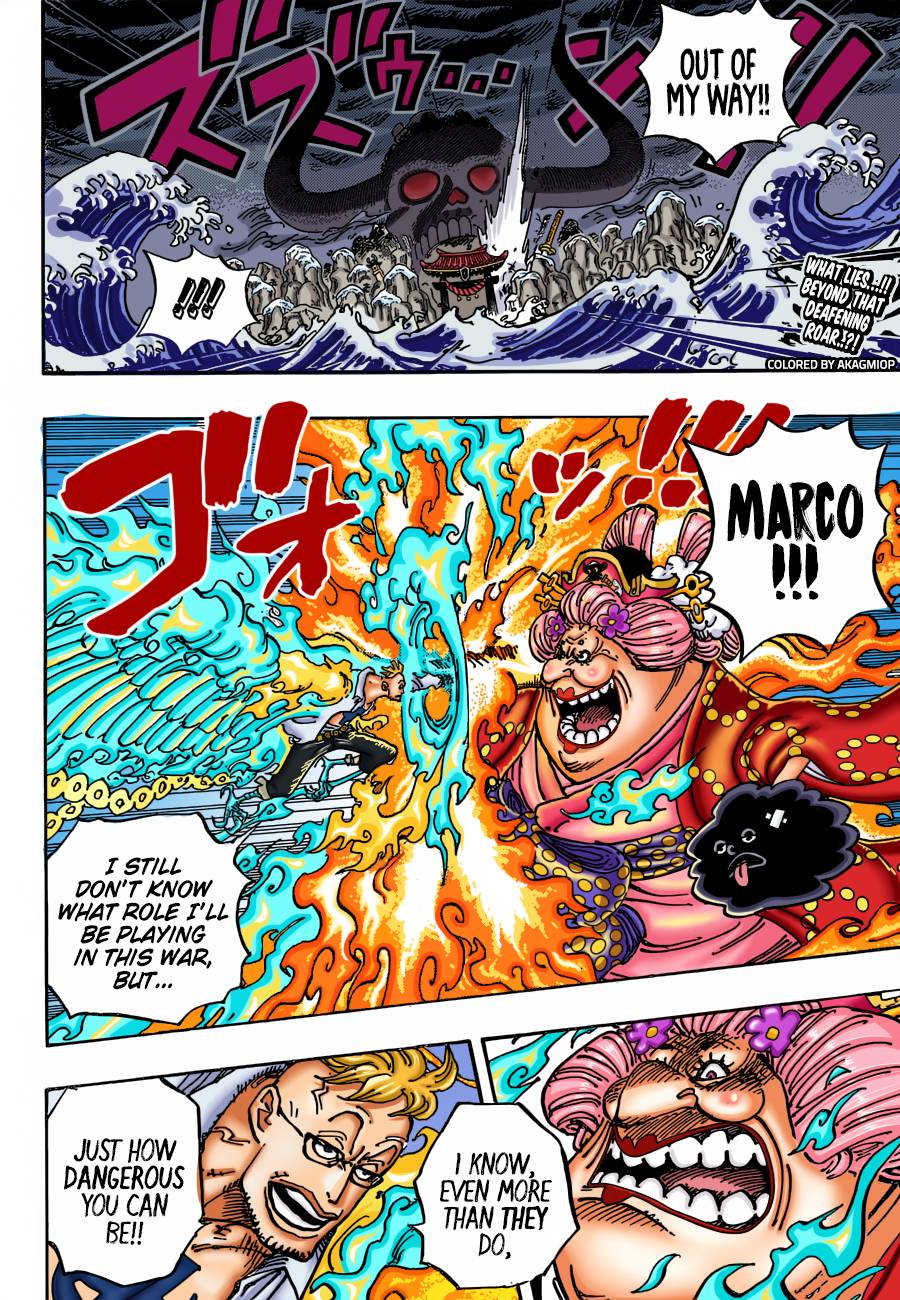 One Piece 995 Marco Vs Big Mom By Mihawk1k On Deviantart