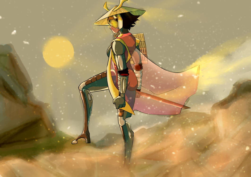 Robot Samurai Rsting Robot Samurai by fabusquish on DeviantArt