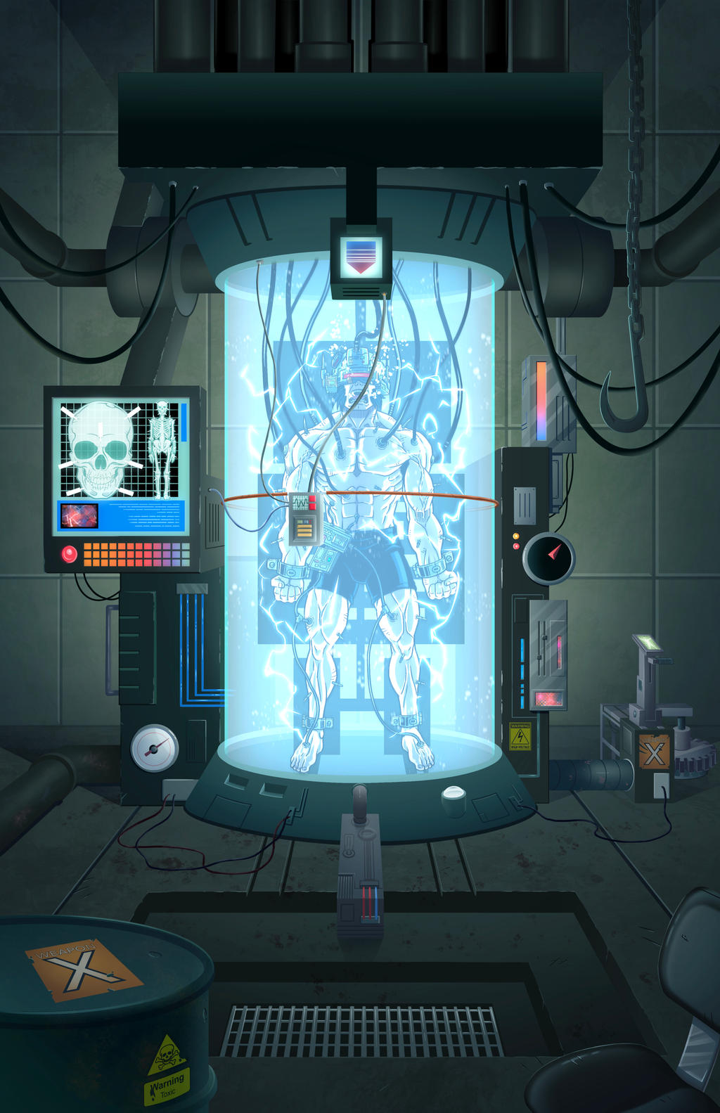 Weapon X Lab by Godsartist on DeviantArt