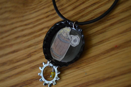 Stephano Bottle Cap Necklace (shot 2)