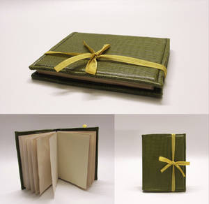 Green Dragon Leather Journal/Sketchbook